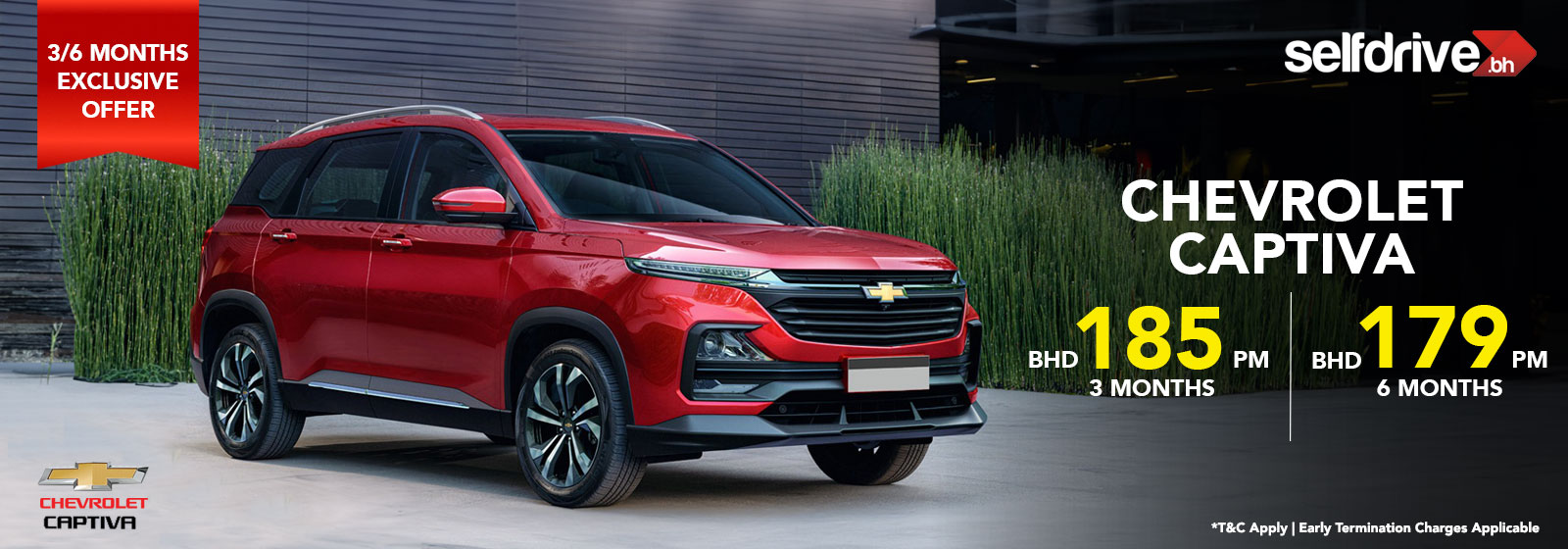 Chevrolet Captiva, bahrain, Car rental deals