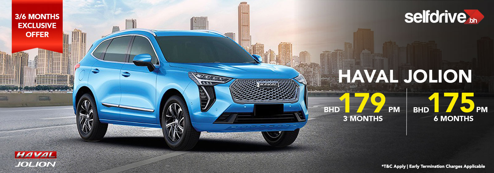 Haval Jolian,Exclusive offer,Car rental deals,Manama