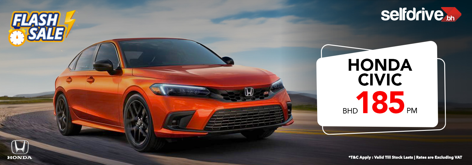 Honda Civic, Car Rental, Bahrain
