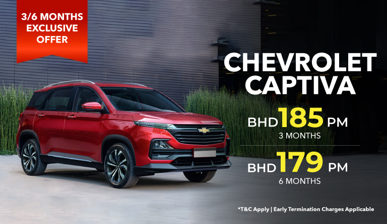 Chevrolet Captiva, bahrain, Car rental deals